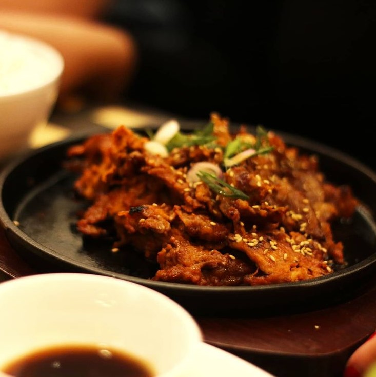 Dak-bulgogi con Ssam