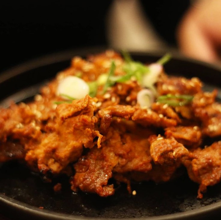 Deji-bulgogi con Ssam